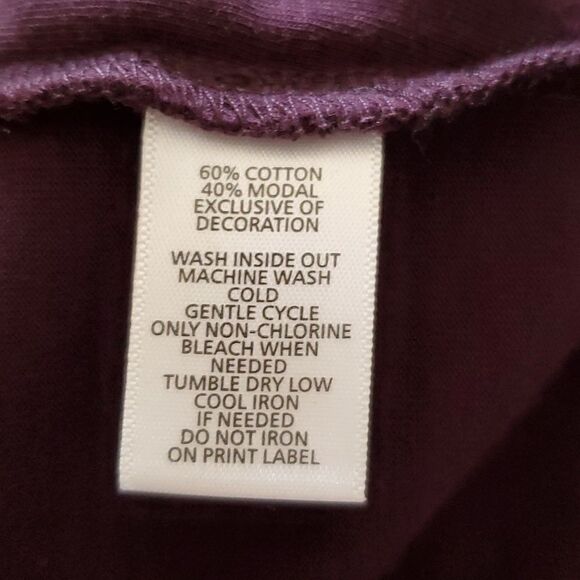 Ann Taylor LOFT Gorgeous Purple Beaded Collar Sleeveless Top Size Medium - Picture 6 of 7